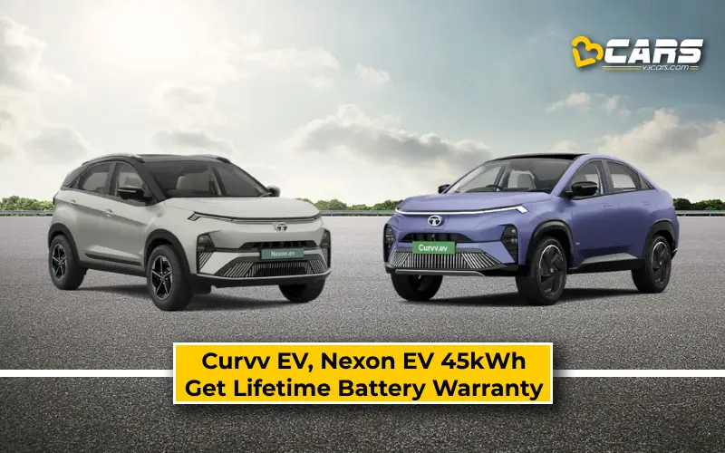 Tata Motors Introduce Lifetime Battery Warranty For Curvv EV & Nexon EV 45kWh